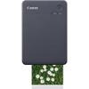 Canon SELPHY QX20 Wireless Compact Photo Printer (Dark Gray) Bundle | for 2.1"x3.4" Card-Size and 2.7"x2.7" Square Stickers | Paper Not Included + USB-C Adapter + More view 3
