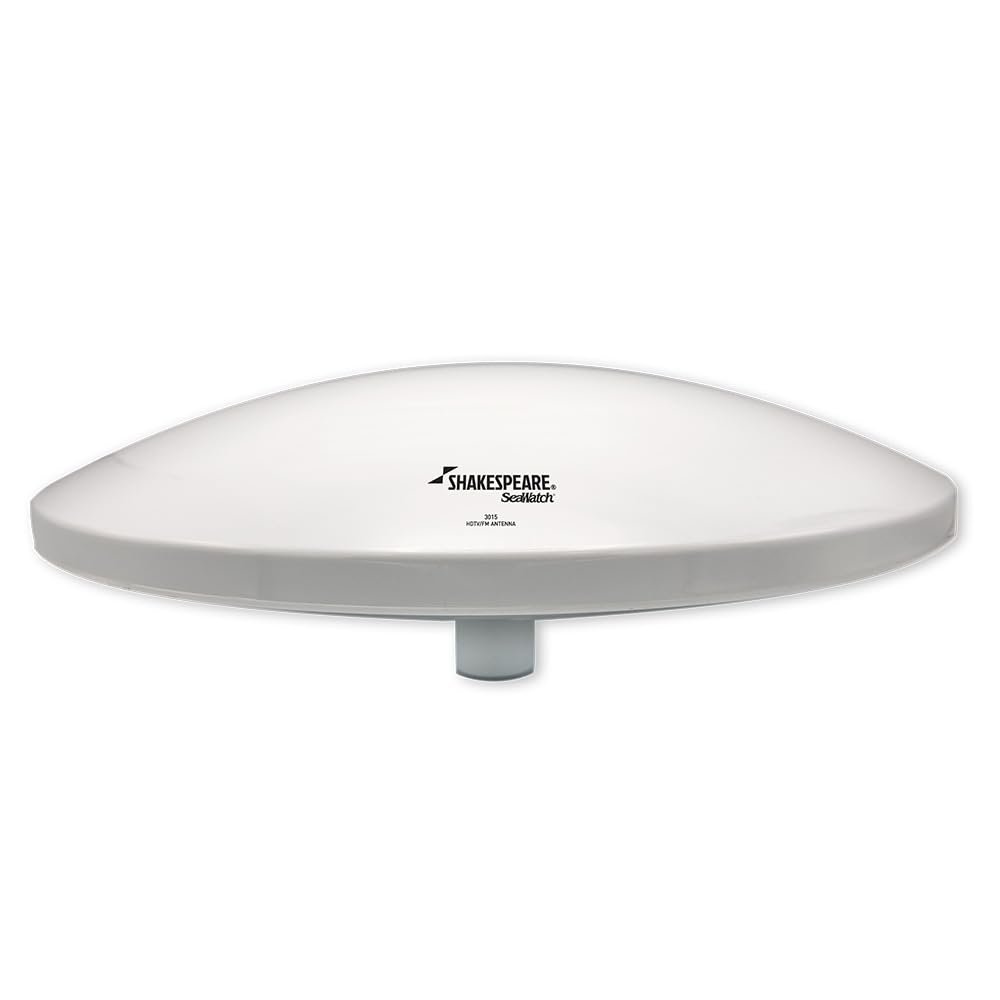 3015 - Aftermarket Replacement Seawatch 15 Inch Marine TV Antenna - 12VDC - 110VAC Compatible with Shakespeare