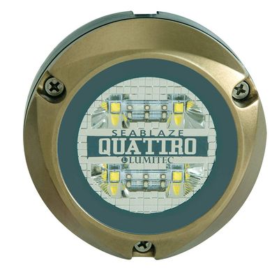 101459 - Aftermarket Replacement Zambezi Quattro Surface Mount Underwater Light - White Blue Compatible with Lumitec