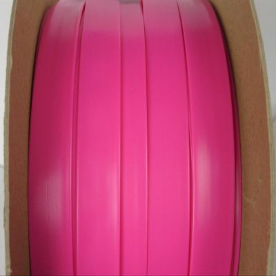 1 Pc Glossy Heat Shrink Tubing 2:1 Ratio Polyolefin Flexible Cable Sleeve 3/4 Inch Diameter for Electrical Insulation Wire Bundling and High Shine Finish Identification - Pink, 4 FT