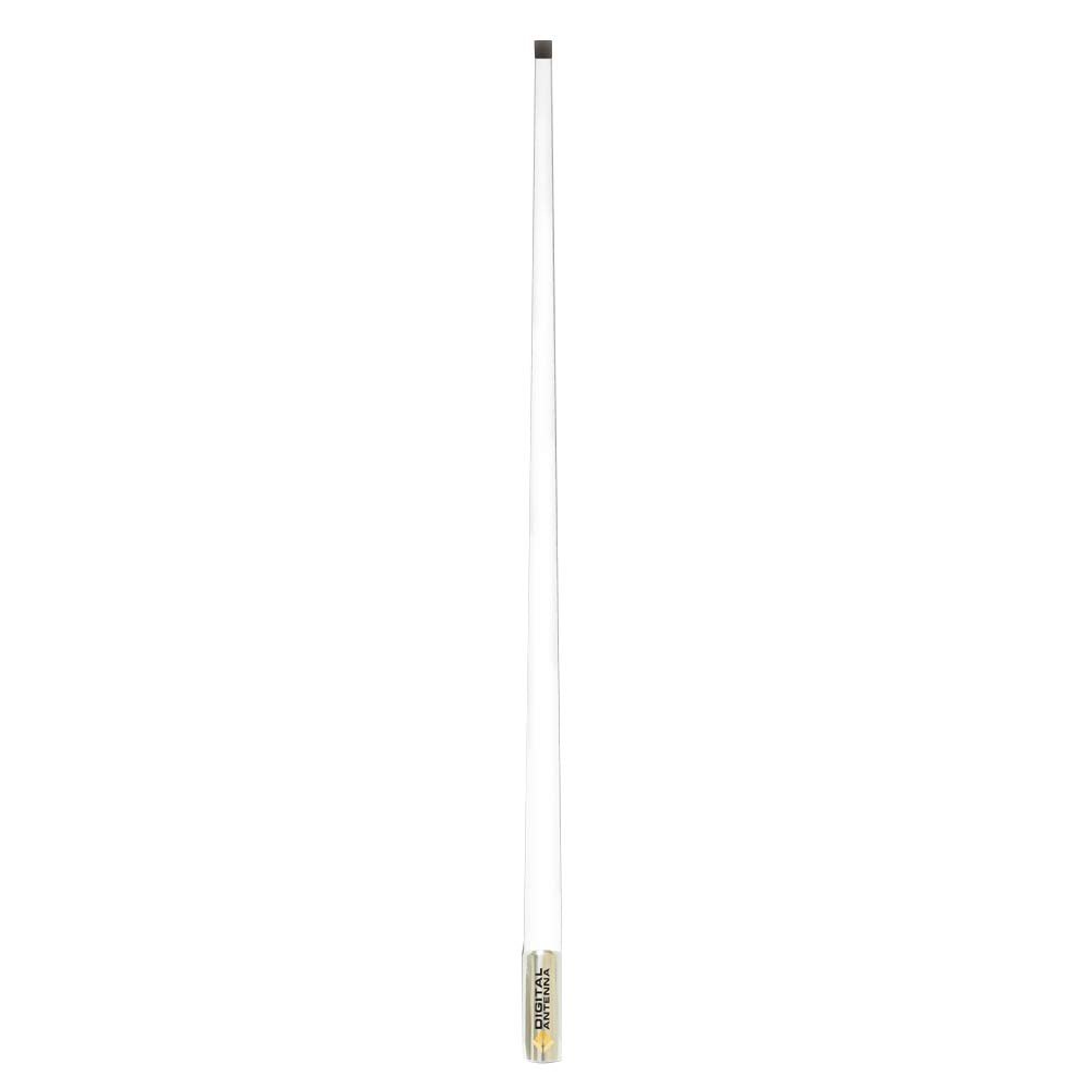538-AW-S - Aftermarket Replacement 8 AM FM Stereo Antenna - White Compatible with Digital Antenna
