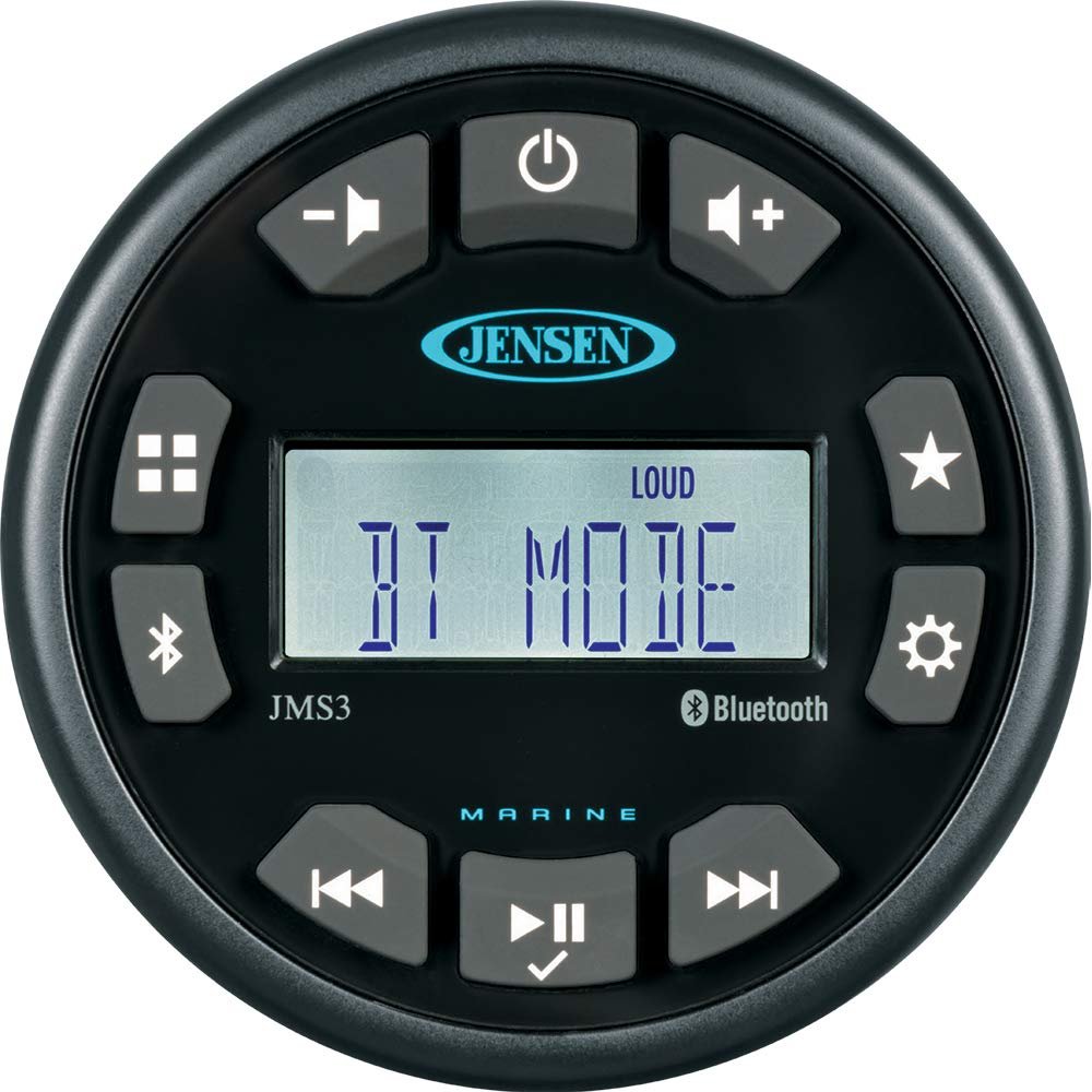 JMS3RTL - Aftermarket Replacement Stereo with AM FM BT - Single Zone Compatible with Jensen