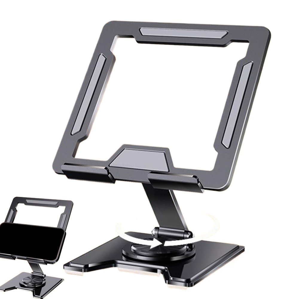 Tablet Holder | Rotatable Portable Foldable Bracket,Monitors Stand Holder | for Car Bed Desk Reading Monitor Offices Bedside Travel Kitchen