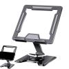 Tablet Holder | Rotatable Portable Foldable Bracket,Monitors Stand Holder | for Car Bed Desk Reading Monitor Offices Bedside Travel Kitchen view 1