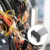 MECCANIXITY 2 Pcs IDC Connector Flat Ribbon Cable, 10 Pins 2.54mm Pitch 15cm Length FC to FC Dual Female Connector Flat Ribbon Cable Wire for Industrial Electronics, Grey view 4