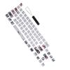 PBT 5 - Sided Sublimation Keycaps Set, 71 Keys for Mechanical Optical Keyboards, Thick - Wall Dye - Sublimated Keycaps Compatible with RK61 GK61 Anne Pro 60% MX Switches (English-Japanese) view 3