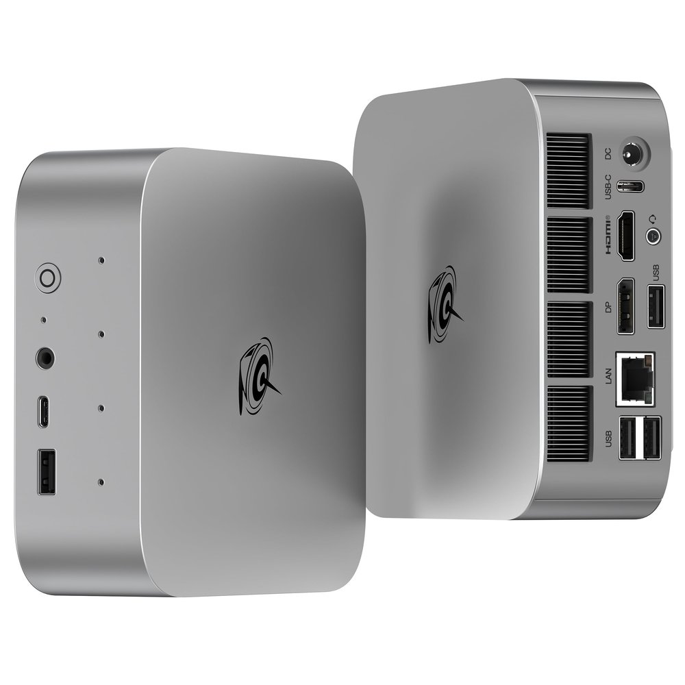 Beelink SER9 Pro+ Mini PC, AMD Ryzen 7 H 255 (up to 4.9GHz, 8C/16T), AMD Radeon 780M Graphics, 32GB LPDDR5X RAM 7500MT/s, 1TB PCIe4.0 SSD, USB4/2.5G LAN/WiFi6/BT5.2, Gaming/Office Mini Computer