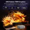 Beelink SER9 Pro+ Mini PC, AMD Ryzen 7 H 255 (up to 4.9GHz, 8C/16T), AMD Radeon 780M Graphics, 32GB LPDDR5X RAM 7500MT/s, 1TB PCIe4.0 SSD, USB4/2.5G LAN/WiFi6/BT5.2, Gaming/Office Mini Computer view 4