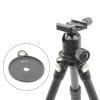 Lonfgrc Tripod Leveling Base 60mm Inner Diameter Machined Aluminum Alloy for Photography and Videography view 2