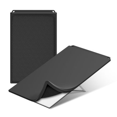 Soft Liquid Silicone Protective Cover for Starlink Gen3 Satellite Dish Portable Full Case Shell Anti-Scratches Drops-Resistant Impacts-Proof Lightweight Durable Sleeve Accessories (Black)