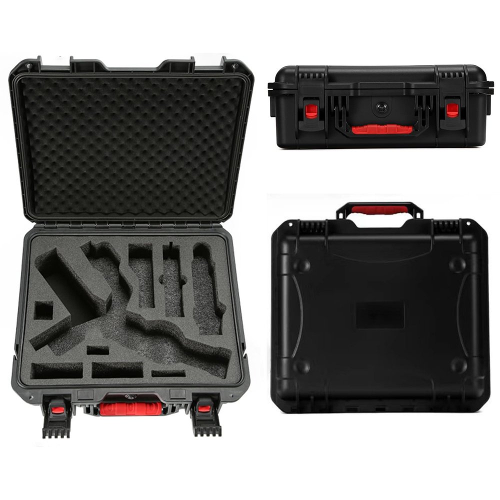 Ferbao Explosion-Proof Security Case for DJI RS 5,Waterproof Portable EVA Storage Travel Bag for DJI RS 5 (Without Shoulder Strap)