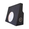 12 inch Shallow Mount Subwoofer Enclosure Compatible with Tacoma 2005-2023 Double Cab | Custom Slim Fit Behind Seat Truck Box | 0.50 Cu. Ft. Air Space | 5/8" MDF Wood Construction view 2