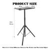Adjustable Height Multi-Functional Laptop Stand,Portable Tablet Tripod,with Card Slot and Cup Holder Suitable for Hotels view 2
