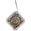 FekiLoot Rusty Steampunk Clock CD Case Portable DVD Case Holder Large Storage Disc Wallet Bag 40 Capacity Hard Plastic Disc Cases Storage Binder DVD Case Wallet for Car Home Travel view 3