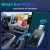 Wireless Carplay Adapter for Buick Envision 2017-2023 2024 2025, Plug and Play Car Play Wireless Adapter, 2 in 1 CarPlay Accessories, Auto Reconnect,Normal-A-Matching Head view 4