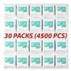 1009LE Laser-Sealed Lint-Free ESD Cleanroom Wipes, Size 21*21cm/pc, 150pcs per Pack, Lab & Lens Cleaning Anti-static Cloth for Optics, Camera & Industrial Use | Dust-Free, Non-Shedding (White,30) view 2