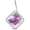 FekiLoot Lilac Flowers CD Case Portable DVD Case Holder Large Storage Disc Wallet Bag 40 Capacity Hard Plastic Disc Cases Storage Binder DVD Case Wallet for Car Home Travel view 3