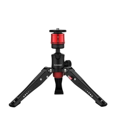 Low-Profile Quick Release Tripod - Compact Aluminum Alloy Camera Stand With Foot Pedal Unlock Mechanism(CB3 BASE)