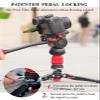 Low-Profile Quick Release Tripod - Compact Aluminum Alloy Camera Stand With Foot Pedal Unlock Mechanism(CB3 BASE) view 2