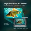 CIOURSTO Underwater Fish Finder with Camera Auto Floating Ball Positioning 4.3 inch IPS Screen Monitor Multi Layer View Temperature Sensor for Night Fishing (K9 Basic 20m Cable) view 3