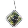 FekiLoot Steam Train CD Case Portable DVD Case Holder Large Storage Disc Wallet Bag 40 Capacity Hard Plastic Disc Cases Storage Binder DVD Case Wallet for Car Home Travel view 3