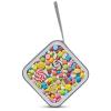 FekiLoot Sweet Candy Backdrop CD Case Portable DVD Case Holder Large Storage Disc Wallet Bag 40 Capacity Hard Plastic Disc Cases Storage Binder DVD Case Wallet for Car Home Travel view 3