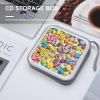 FekiLoot Sweet Candy Backdrop CD Case Portable DVD Case Holder Large Storage Disc Wallet Bag 40 Capacity Hard Plastic Disc Cases Storage Binder DVD Case Wallet for Car Home Travel view 4