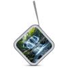 FekiLoot Waterfall Flowing Down CD Case Portable DVD Case Holder Large Storage Disc Wallet Bag 40 Capacity Hard Plastic Disc Cases Storage Binder DVD Case Wallet for Car Home Travel view 3