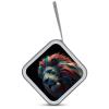 FekiLoot Abstract 3D Art Lion CD Case Portable DVD Case Holder Large Storage Disc Wallet Bag 40 Capacity Hard Plastic Disc Cases Storage Binder DVD Case Wallet for Car Home Travel view 3