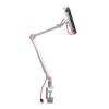 360 Fold Portable Display Stand, Aluminum Long-Arm Rotating Stand, Desktop Installation(White) view 2