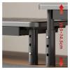 3-Level Adjustable Monitor & Laptop Stand, Desk Organizer with Drawer(White.) view 3