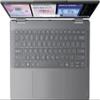Lenovo Yoga 7i 2-in-1 Laptop with Intel Core Ultra 5 226V, 14" WUXGA OLED 100% DCI-P3 Touch Display, 16GB LPDDR5x RAM 512GB SSD, Wi-Fi 7, FP Reader, Win11, Luna Grey, w/2TB USB Drive, W/GaLiMu view 2