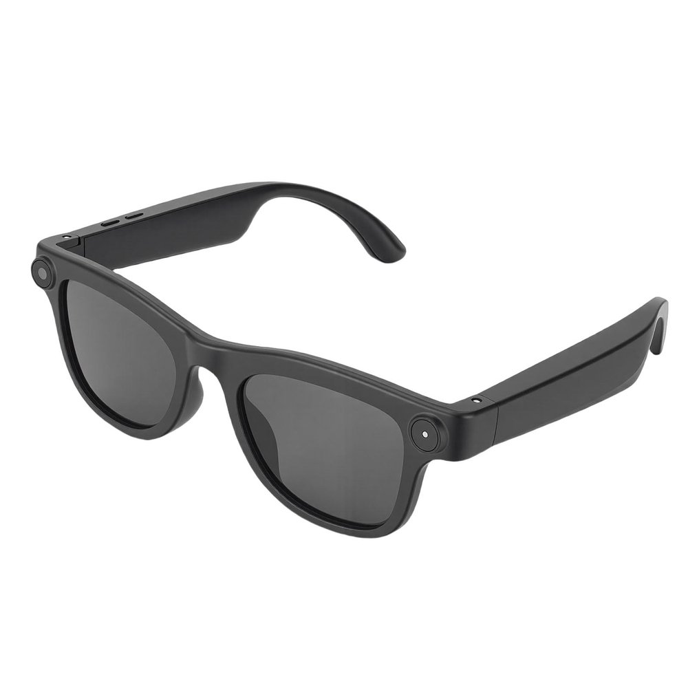 XUMIUZIY Smart AI Glasses, 8MP HD 1080P Real Time Translation Glasses with 5.0 and WiFi, for Travel Business Meetings and Vlogging
