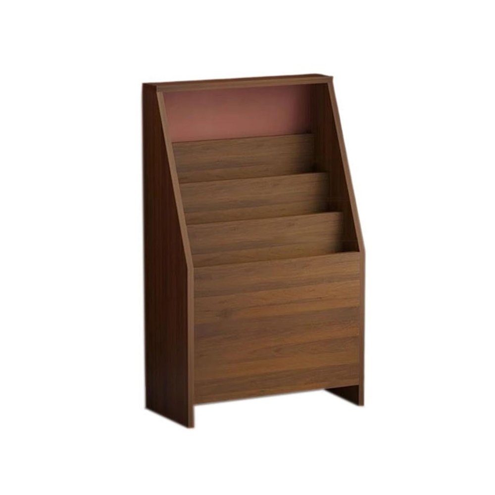 CFGH6FDF Records Domestic Floor Step-style Vinyl Record Storage Rack Wooden Bookshelf Magazines Album Book