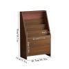 CFGH6FDF Records Domestic Floor Step-style Vinyl Record Storage Rack Wooden Bookshelf Magazines Album Book view 2