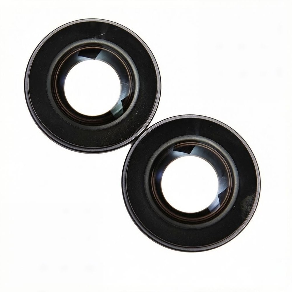 Koulele Camera Lens for DJI Osmo 360 Panoramic Action Camera Black Circular Frame with Protective Glass 1Pic
