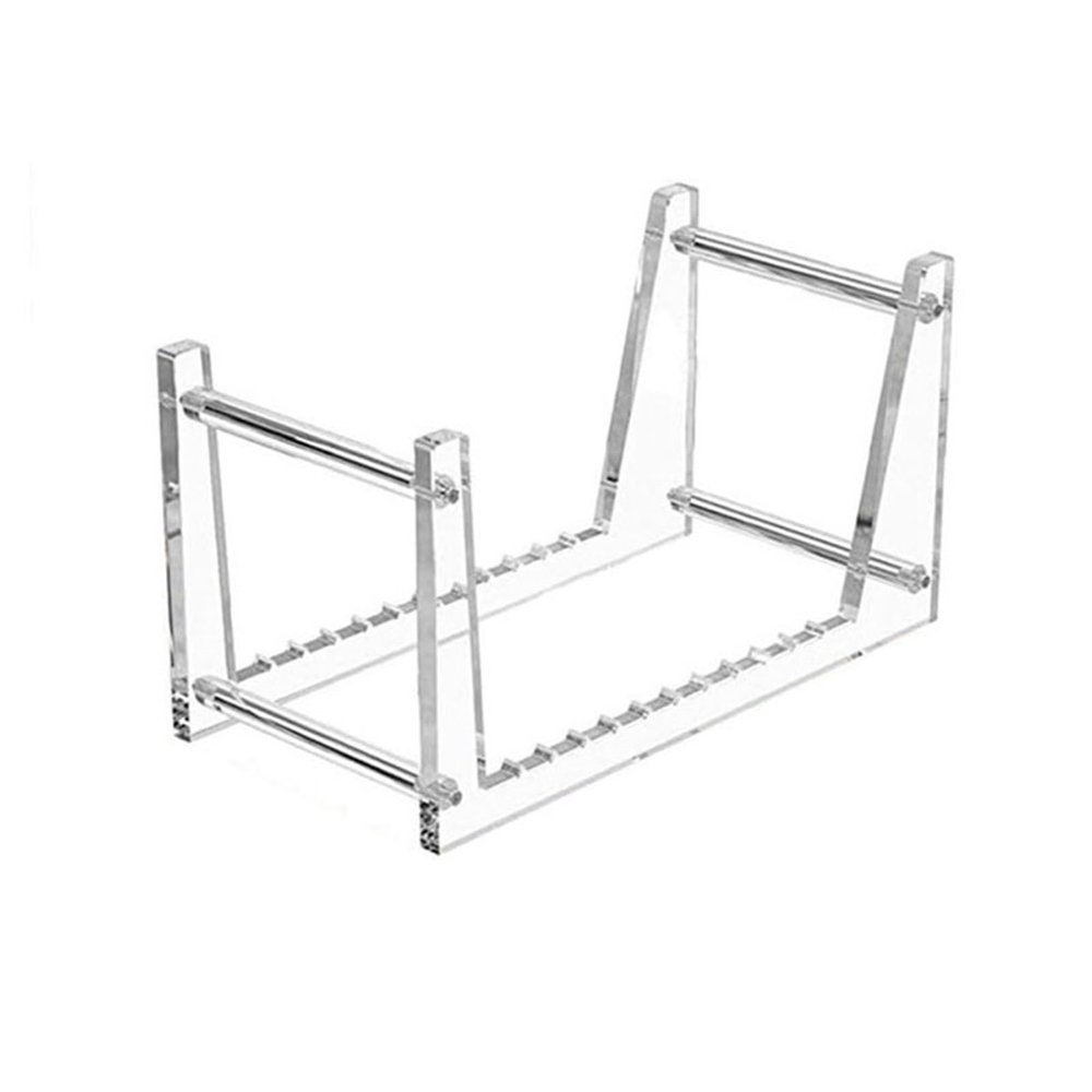 CFGH6FDF Records Open Acrylic Vinyl Record Rack Multi-functional Tabletop CD Albums Holder Album Book