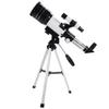 DIYEAH 70mm Professional Astronomical Refractive Telescope with Adjustable Portable Tripod and Monocular Eyepiece for Beginner Astronomy Observation Random Color view 1