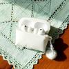 2026 Upgraded Pillow Earphone Case for AirPods 1/2/3/4/Pro/Pro 2/Pro 3 Cute Pillow Shaped Headphone Case with Pendant 3D Soft Silicone Headphones Cover for Women and Men view 2