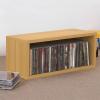 CFGH6FDF Records Multi-functional Wooden CD Record Storage Rack for Tabletop Living Room Bedroom Album Book view 3