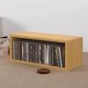 CFGH6FDF Records Multi-functional Wooden CD Record Storage Rack for Tabletop Living Room Bedroom Album Book view 4