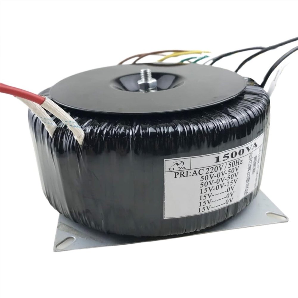 1500W high-Power Amplifier toroidal 220V to Dual 50V Dual 15V Single-Phase Isolated Power Supply