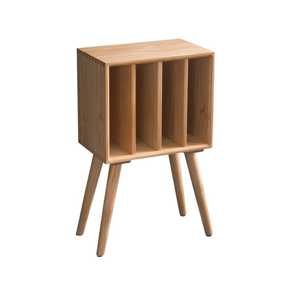 CFGH6FDF Records Vinyl Record Storage Cabinet Wooden Albums CDs Exhibit Stand for Living Room Bedroom Album Book