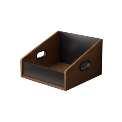 CFGH6FDF Records Large-Capacity Wooden Vinyl Record Rack Home Desktop Minimalist CD Storage Box Album Book