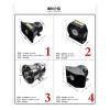 Car Police Siren Car Horn 200w Car Shouting Controller Fire Engineering Vehicle Wired Host Siren 12V24V Power PA Speaker(Set A,24V) view 4