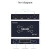 KVM Switcher/Distributor - 2/4/8 Ports USB Synchronizer, Keyboard Mouse Shared Display Synchronization Controller, for Game Tudios, Security/Stock Market Surveillance, Offices(8 Ports) view 3
