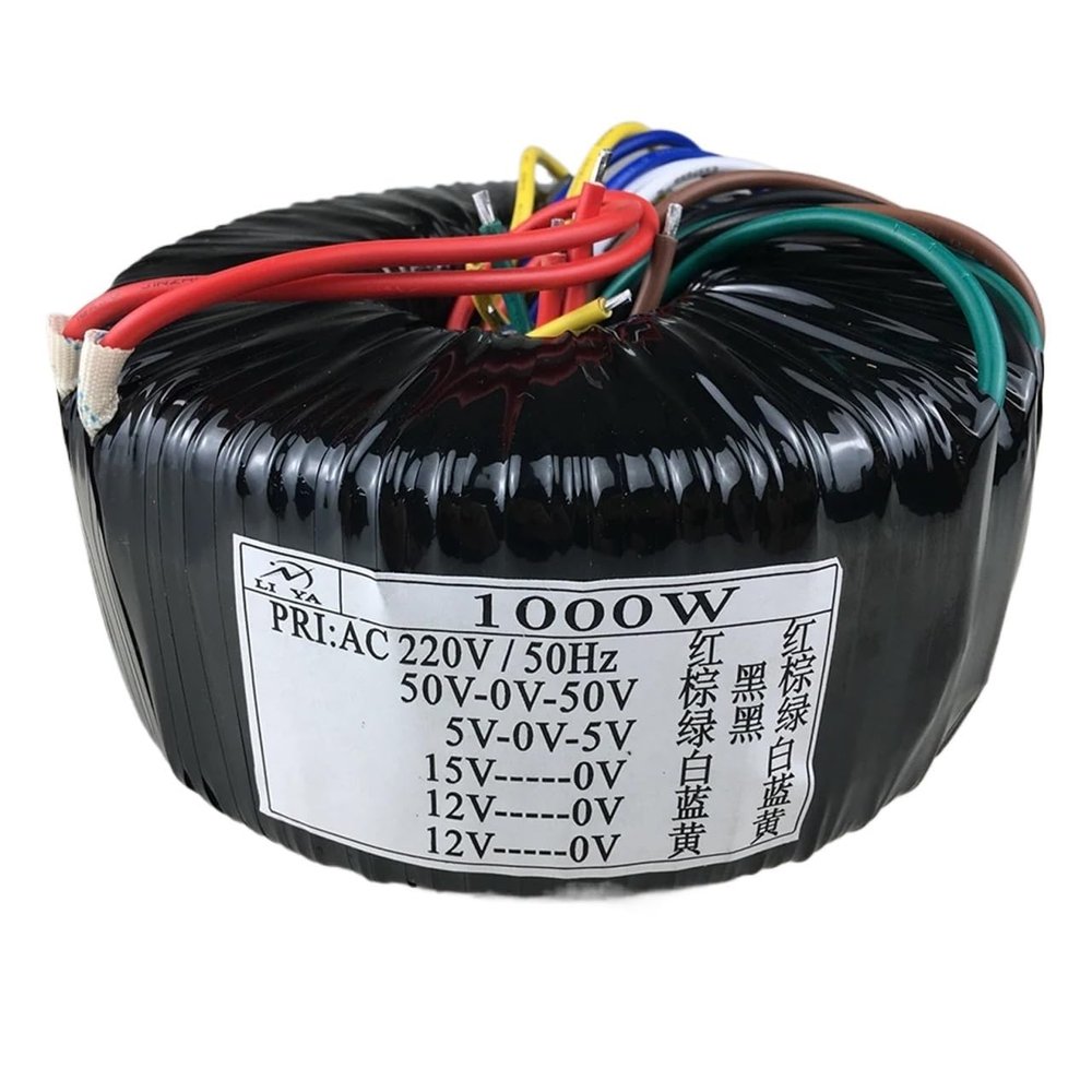 1000W toroidal Ring 220V to 5V8V10V12V14V16V18V20V Pure Copper(5V)