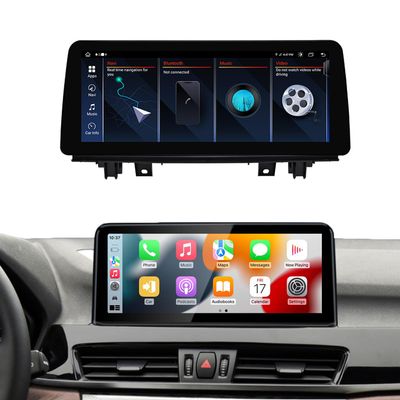 10.25" Carplay Screen for BMW X1 F48 NBT 2016-2017 System, Car Audio Receivers GPS Navigation Car Stereo with Wireless Android Auto (Linux Screen) (NBT Linux)