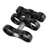 Respicefinem Aluminum Alloy Mini Butterfly Ball Clip Diving Lights Clamp Adapter Mount for 360 Rotation Butterfly Diving Light Clamp with Sturdy Construction Flexible Angle view 2