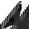 CFGH6FDF Records CD Albums Rack Stand Acrylic Vinyl Record Holder 12 LP Storage Organizer Album Book view 3